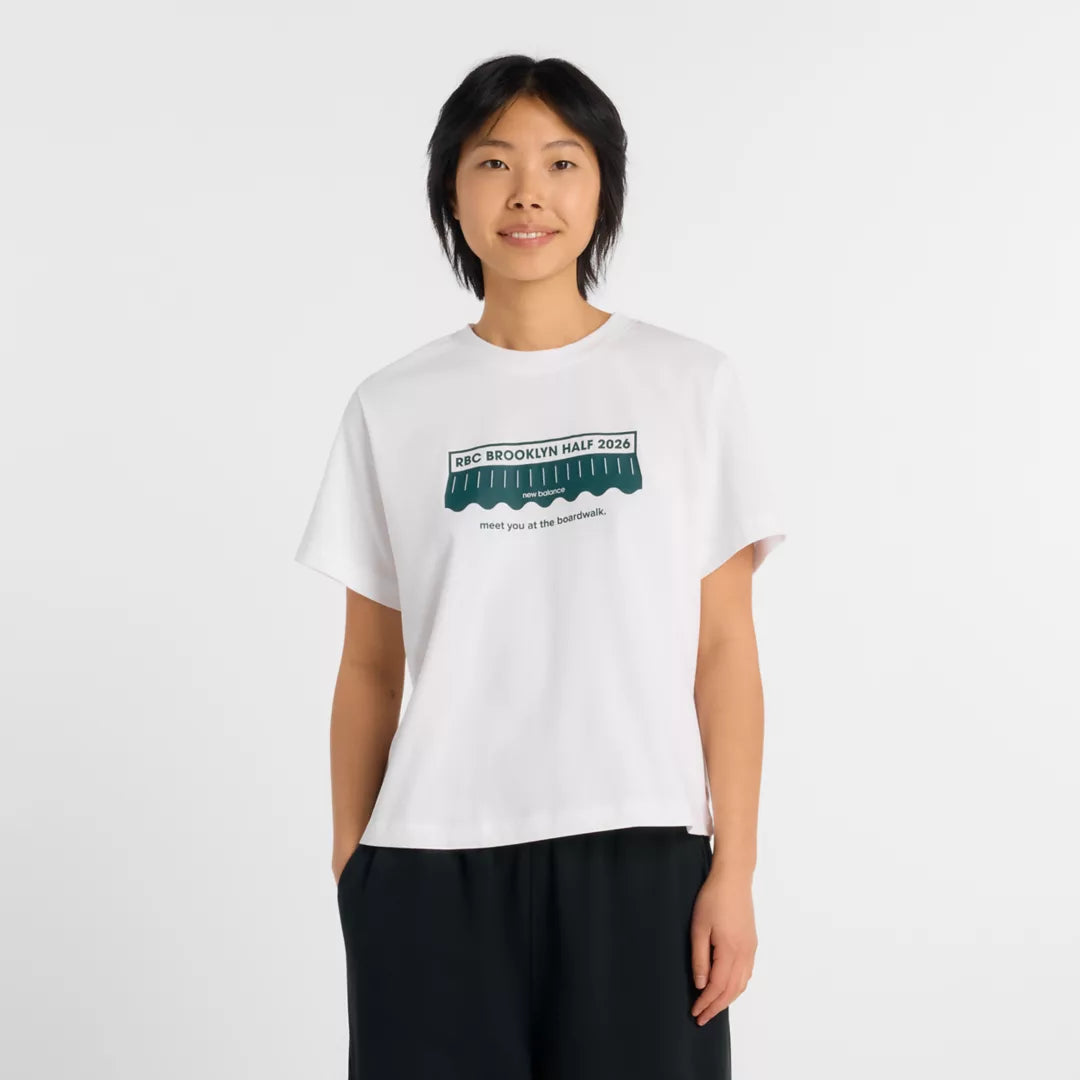 New Balance RBC Brooklyn Half Training Women's Graphic T-Shirt For Women