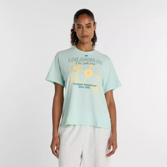 New Balance LA City Run Relaxed T-Shirt For Women