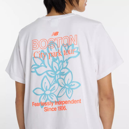 New Balance Boston City Run Relaxed T-Shirt For Women