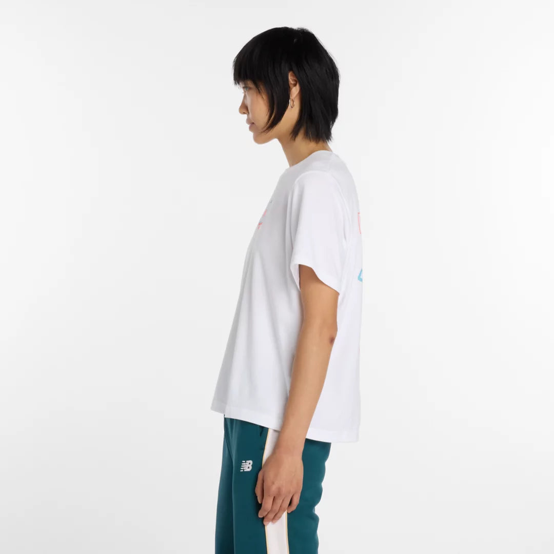 New Balance Boston City Run Relaxed T-Shirt For Women