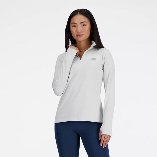 New Balance Sport Essentials Space Dye 1/4 Zip For Women