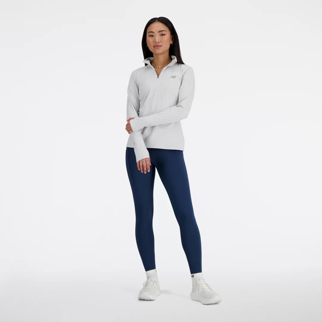 New Balance Sport Essentials Space Dye 1/4 Zip For Women