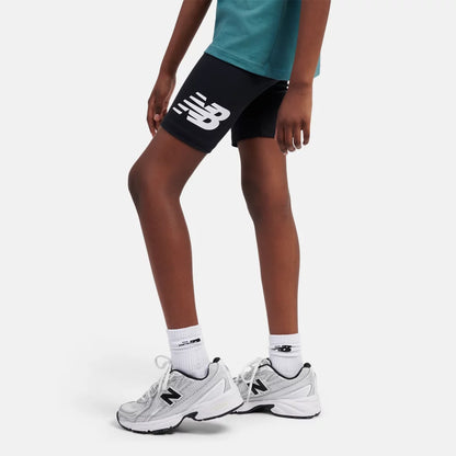 New Balance Stacked Logo Cycle Short For Kids