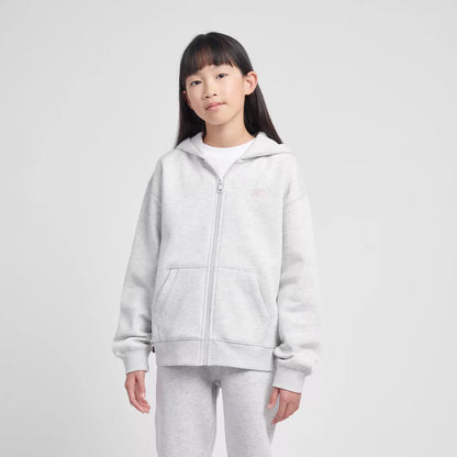 New Balance BB Small Logo Full Zip Hoodie For Kids