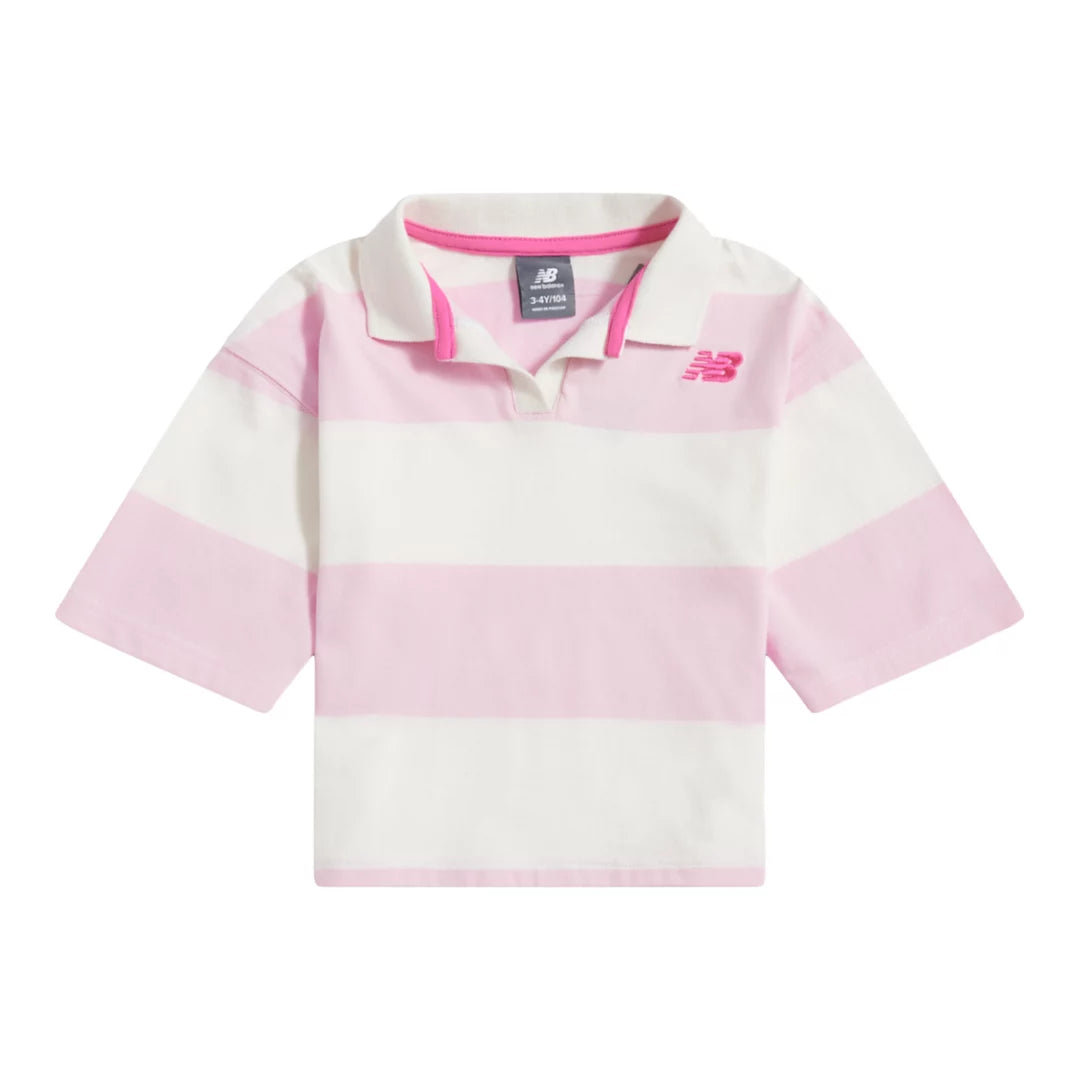 New Balance Striped Rugby Polo For Kids