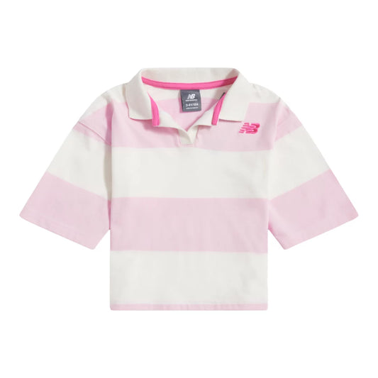 New Balance Striped Rugby Polo For Kids