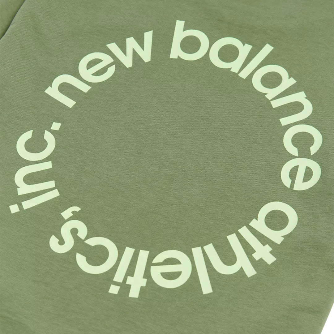 New Balance Circular Logo Graphic T-Shirt For Kids