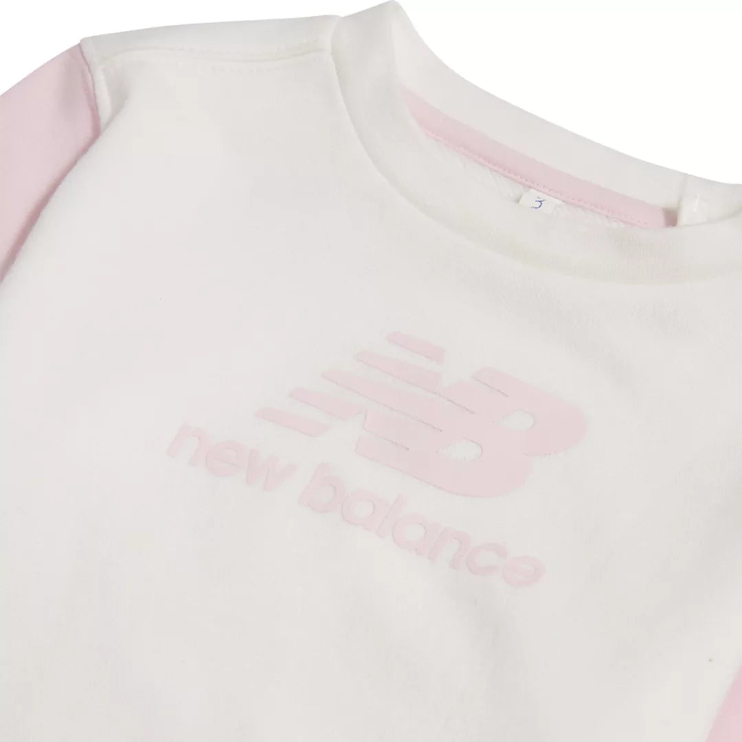 New Balance Colorblock Crew & Jog Set For Kids