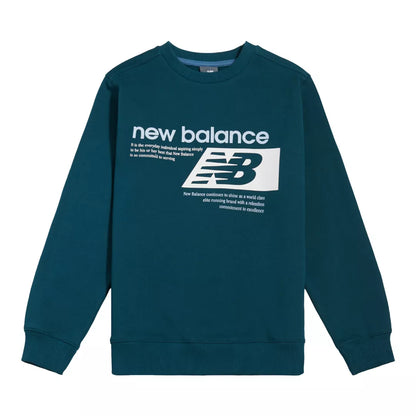 New Balance Athletics Relaxed Player Graphic FT Crew For Kids