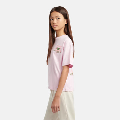 New Balance Boston Floral Graphic T-Shirt For Kids