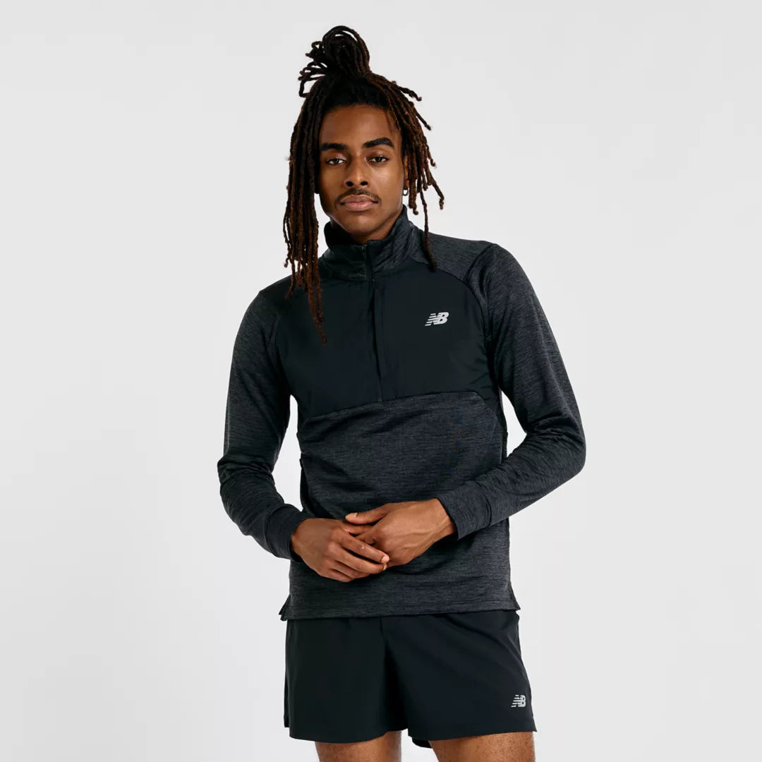 New Balance RC Essential Heat Grid 1/2 Zip For Men