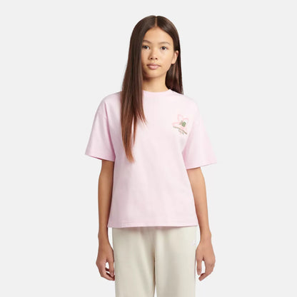New Balance Boston Floral Graphic T-Shirt For Kids