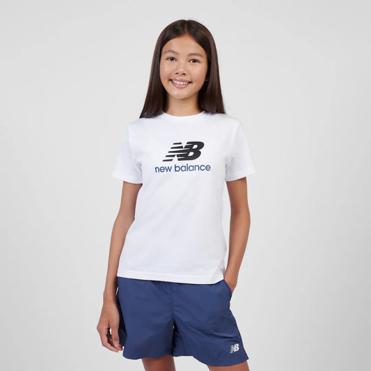 New Balance Stacked Logo T-Shirt For Kids