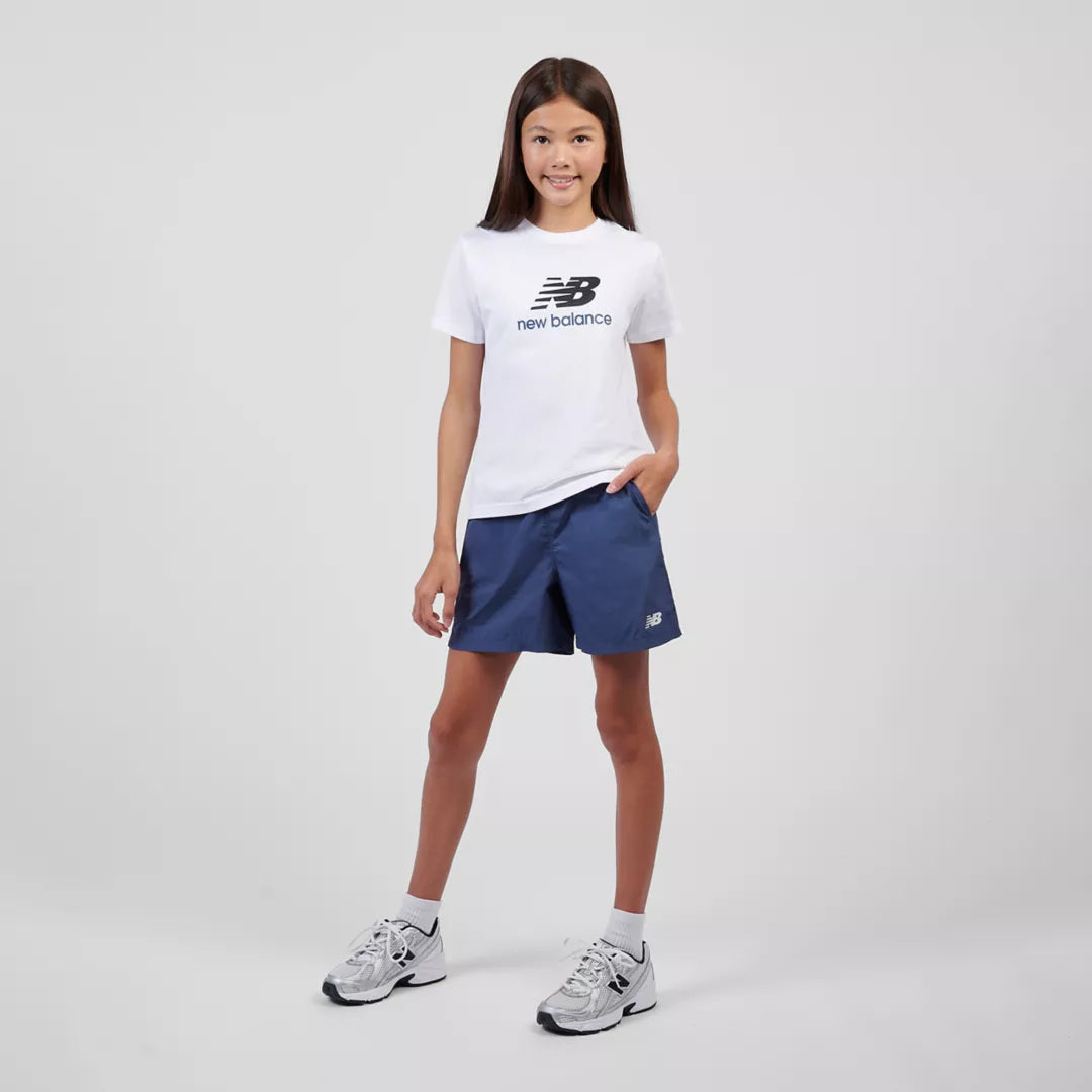 New Balance Stacked Logo T-Shirt For Kids