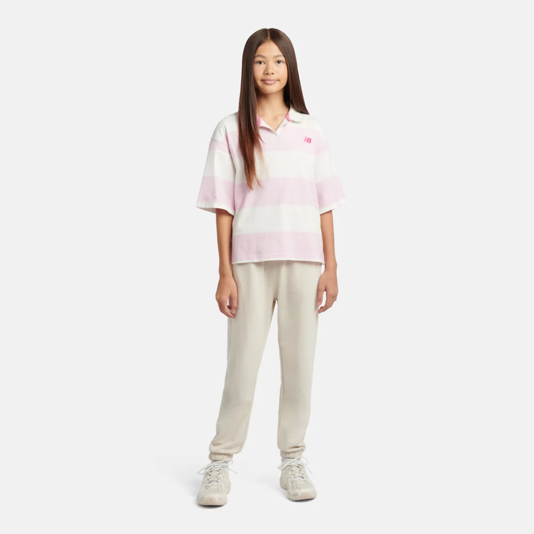 New Balance Striped Rugby Polo For Kids