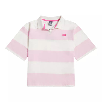New Balance Striped Rugby Polo For Kids
