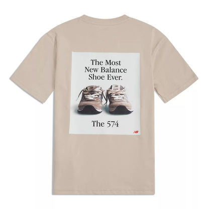 New Balance 574 Shoe Graphic T-Shirt For Kids