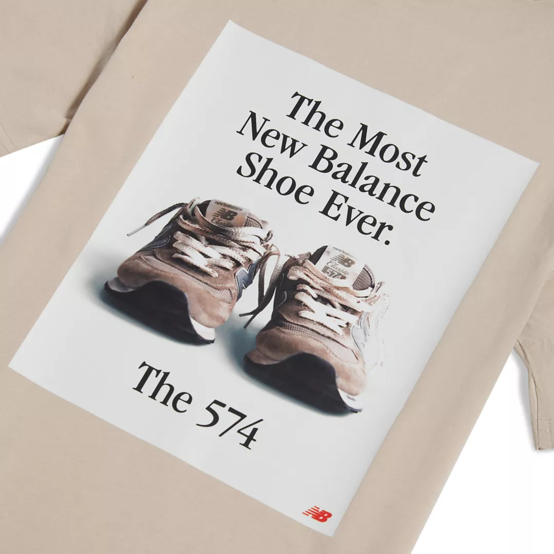New Balance 574 Shoe Graphic T-Shirt For Kids
