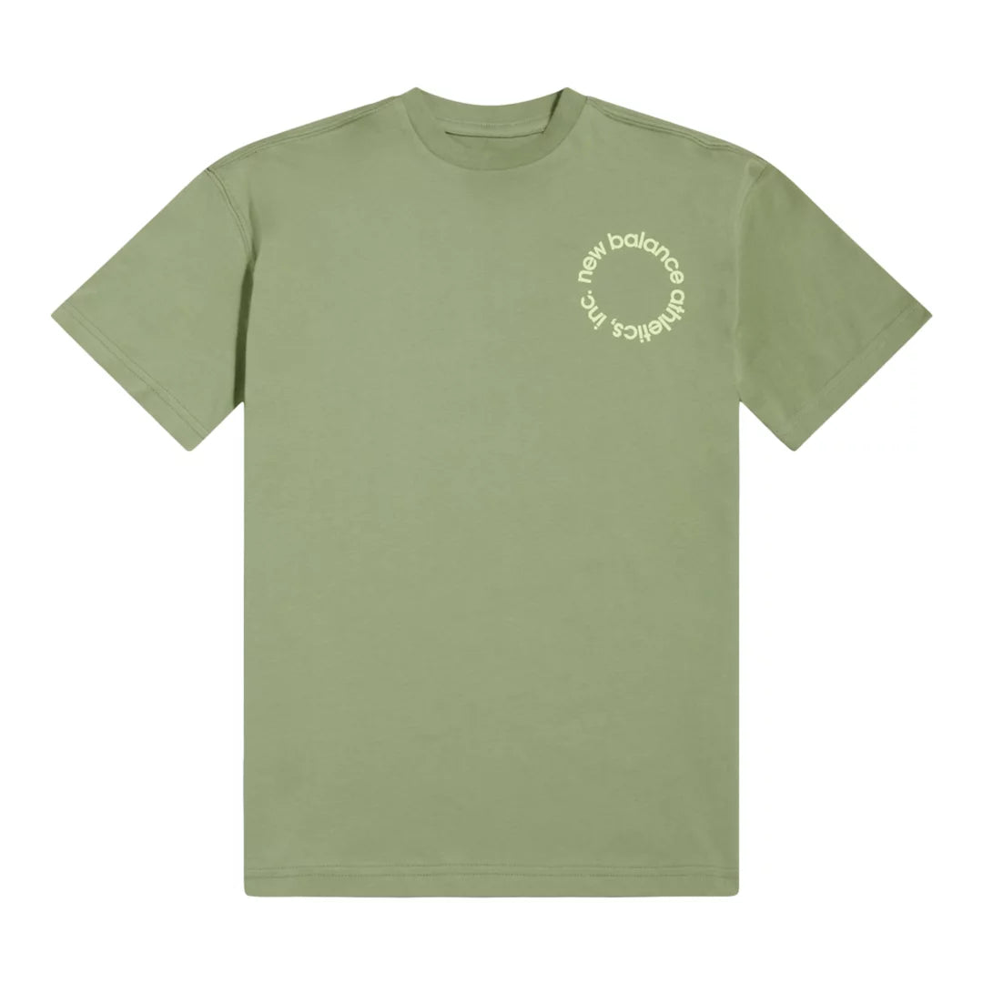 New Balance Circular Logo Graphic T-Shirt For Kids