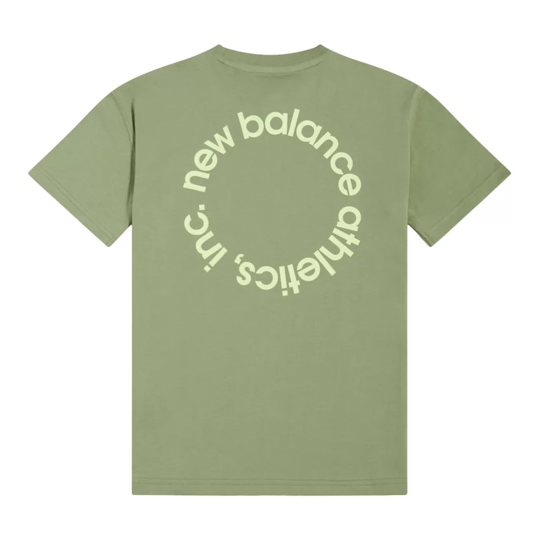 New Balance Circular Logo Graphic T-Shirt For Kids