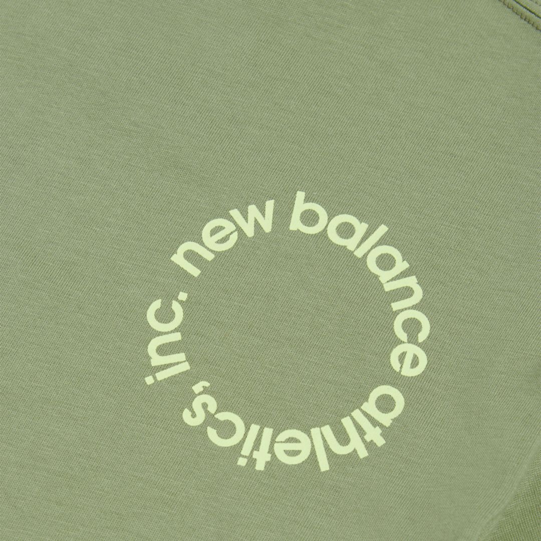New Balance Circular Logo Graphic T-Shirt For Kids