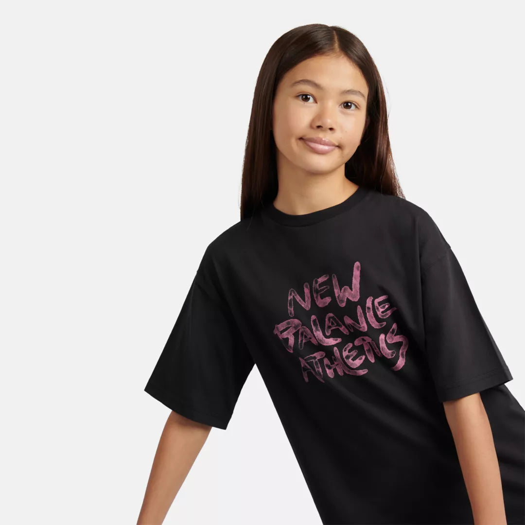 New Balance Athletics Graffiti Graphic T-Shirt For Kids