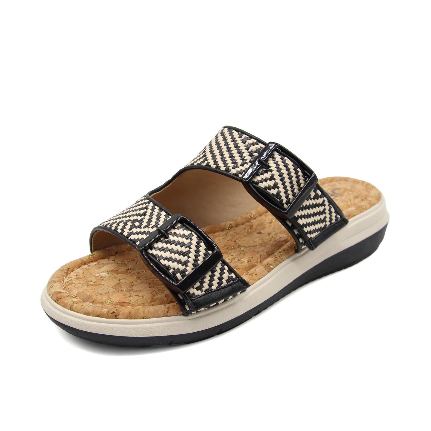 Women Kona Black Raffia