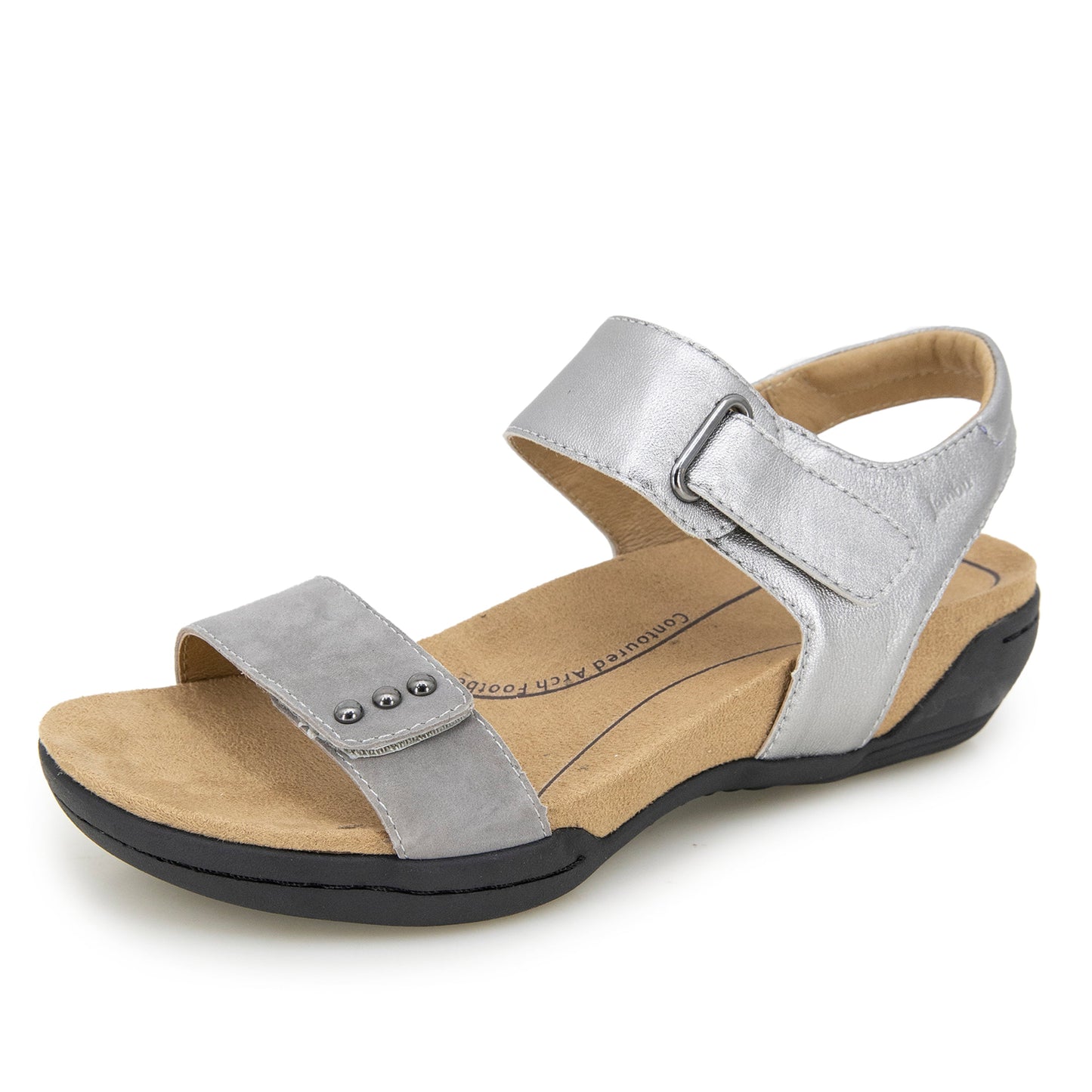 Women Morgan Wide Gunmetal/Pewter