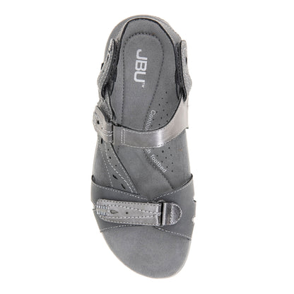 Women Stephie Vegan Charcoal/Gunmetal