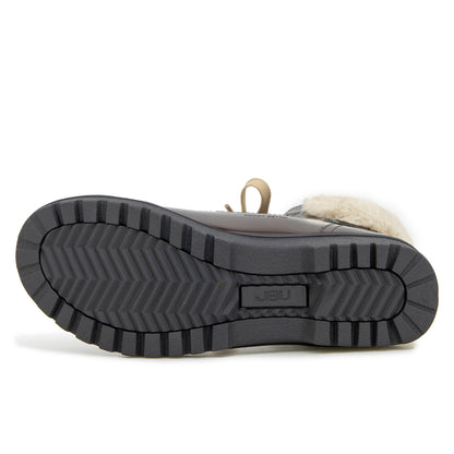 Women Antonio Waterproof Brown/Patent Plaid