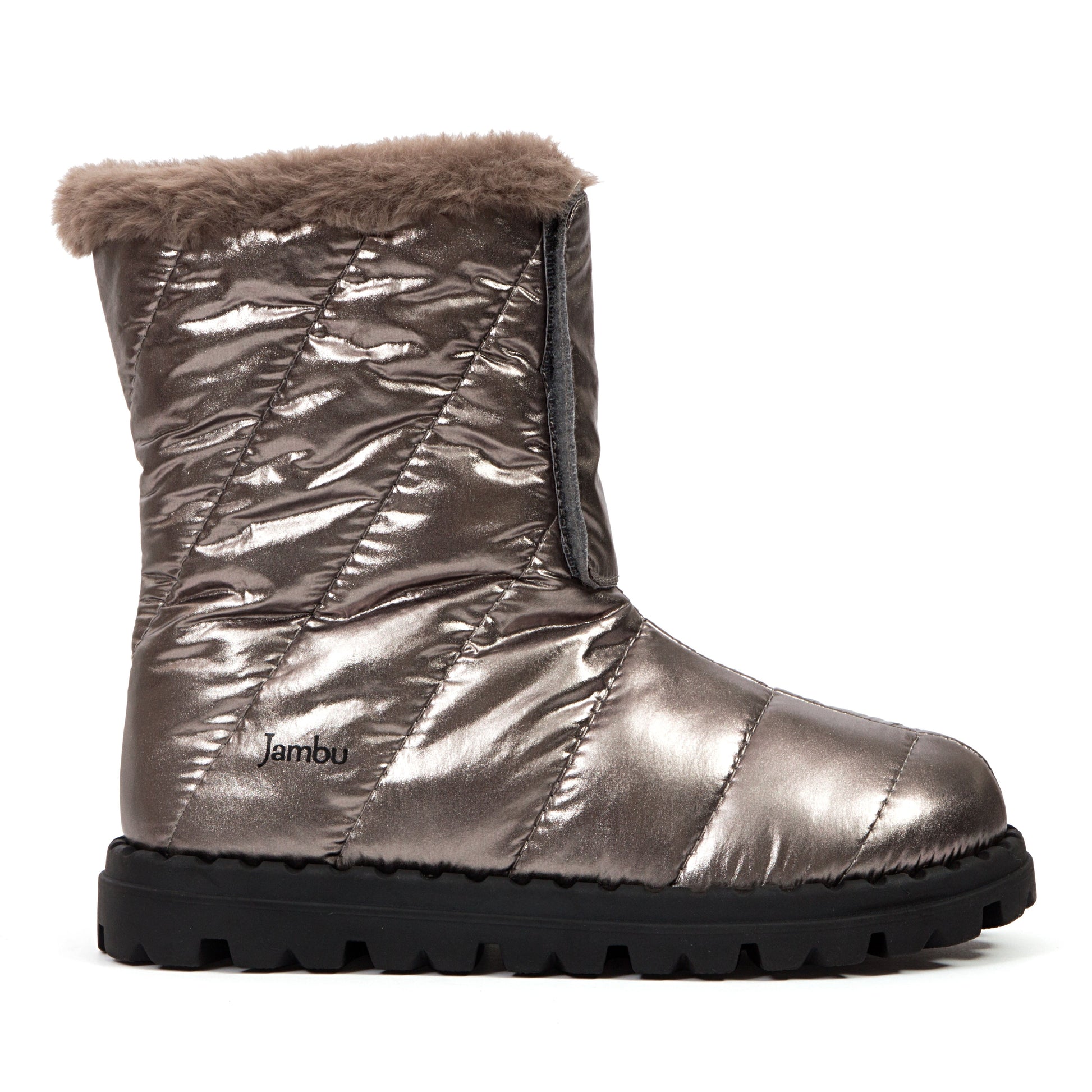 Women Icicle Water Resisstant Gunmetal
