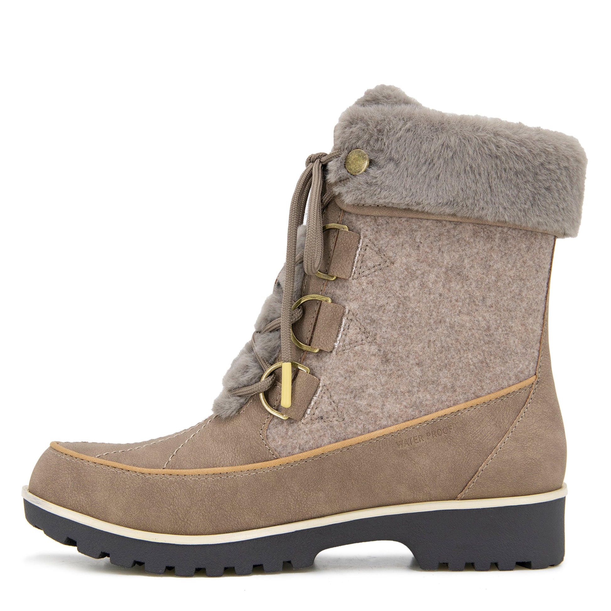 Women Northgate Waterproof Taupe/Wool